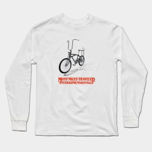 Stranger Things 4 Most miles traveled interdimensionally Long Sleeve T-Shirt